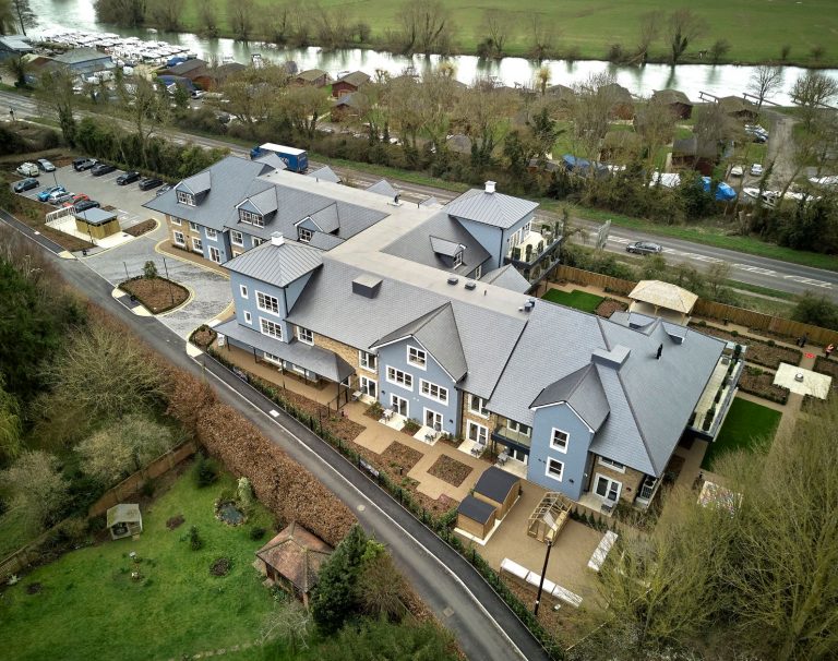 Drone Photos Benson House Care Home, Benson Dalton Homes